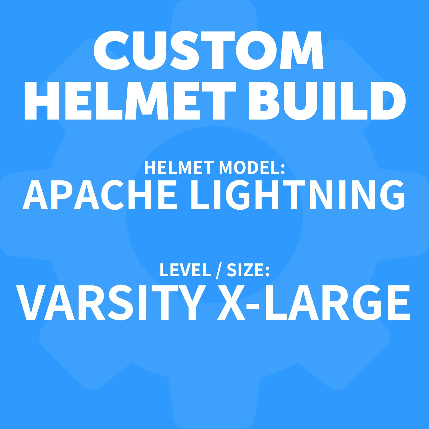 Apache Football Helmet - Image 9