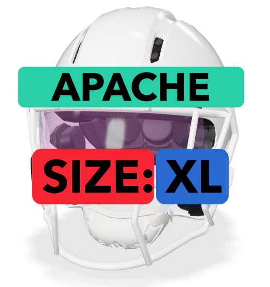 Apache Football Helmet TEST - Image 4
