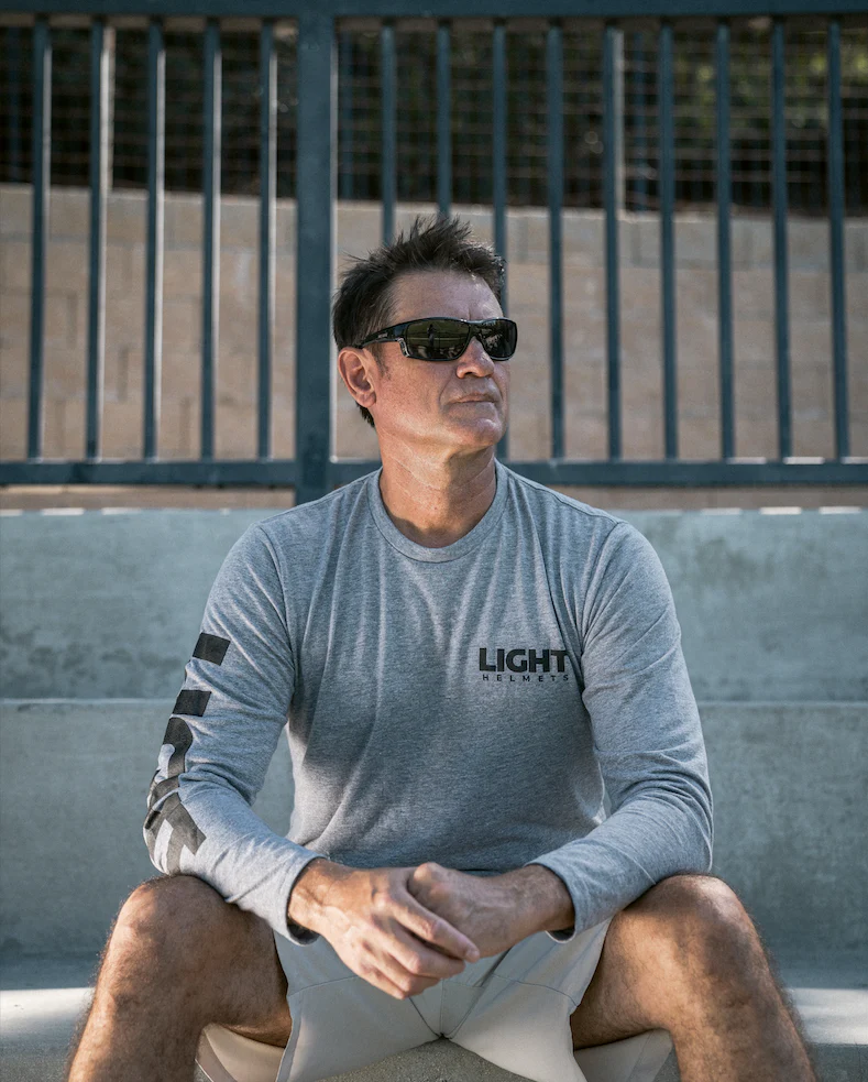 Sideline Long Sleeve (Premium Heather / Black)
